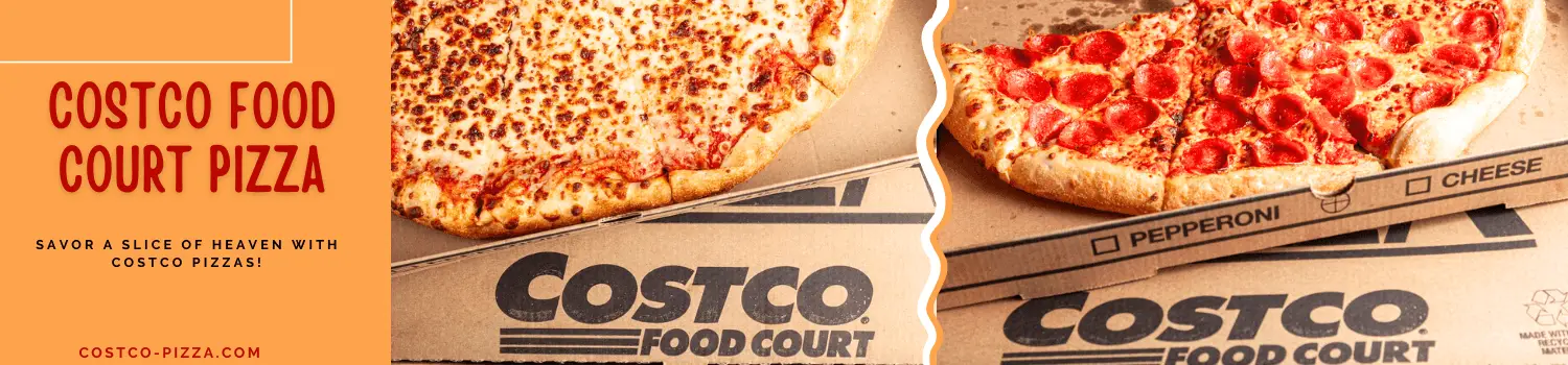 Costco pizza at Food court